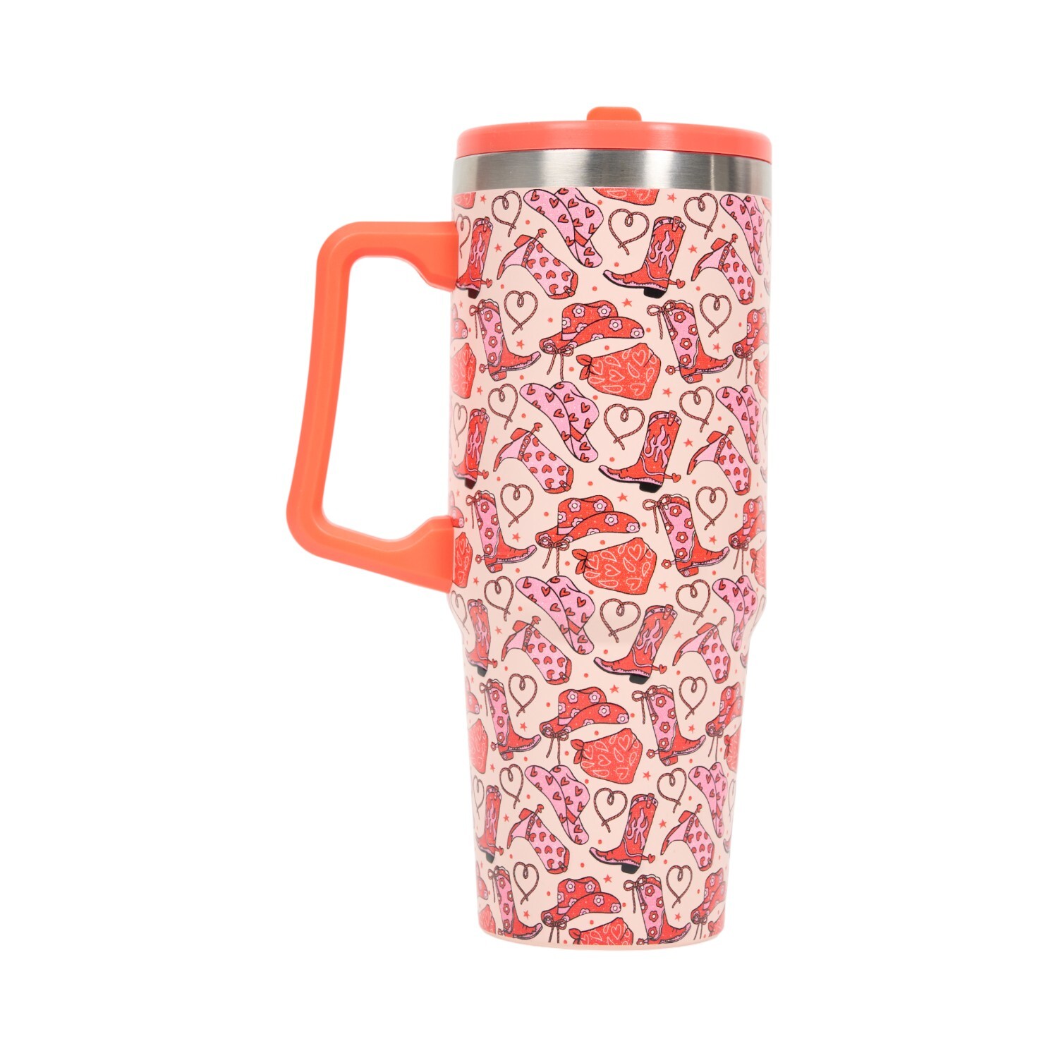 Nitro Cowboy Stainless Steel Tumbler with Lid Image 3