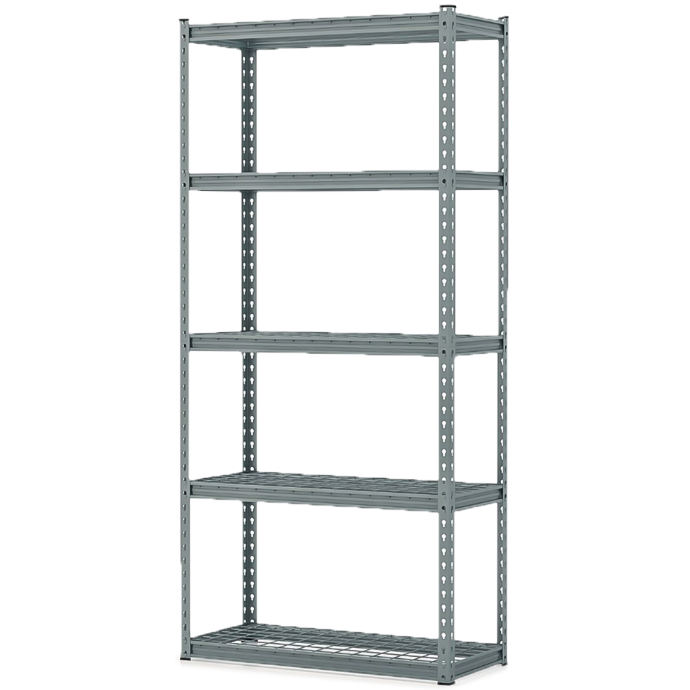 Costway Grey Heavy Duty Wire Storage Rack Image 1