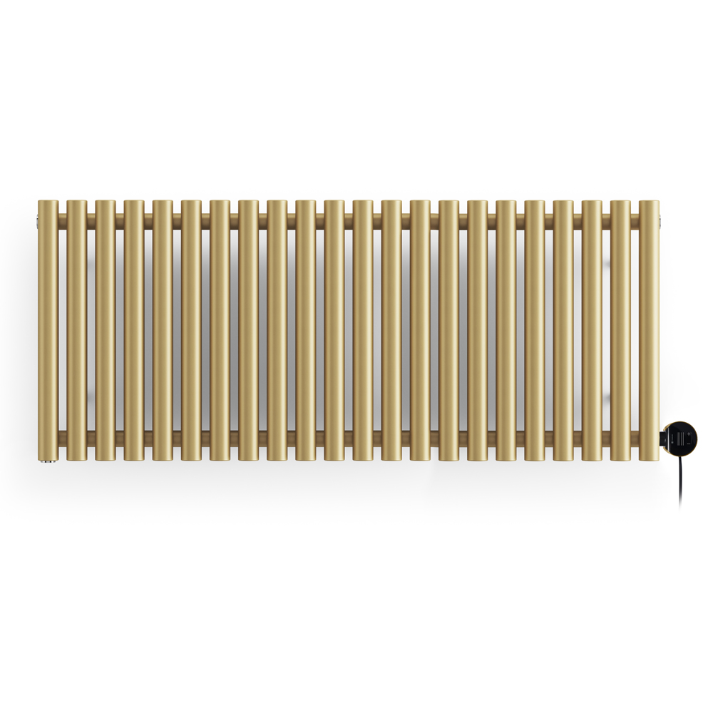 Terma Rolo-Room E Wi-Fi Brass Electric Radiator 1000W 580 x 1195mm Image 3