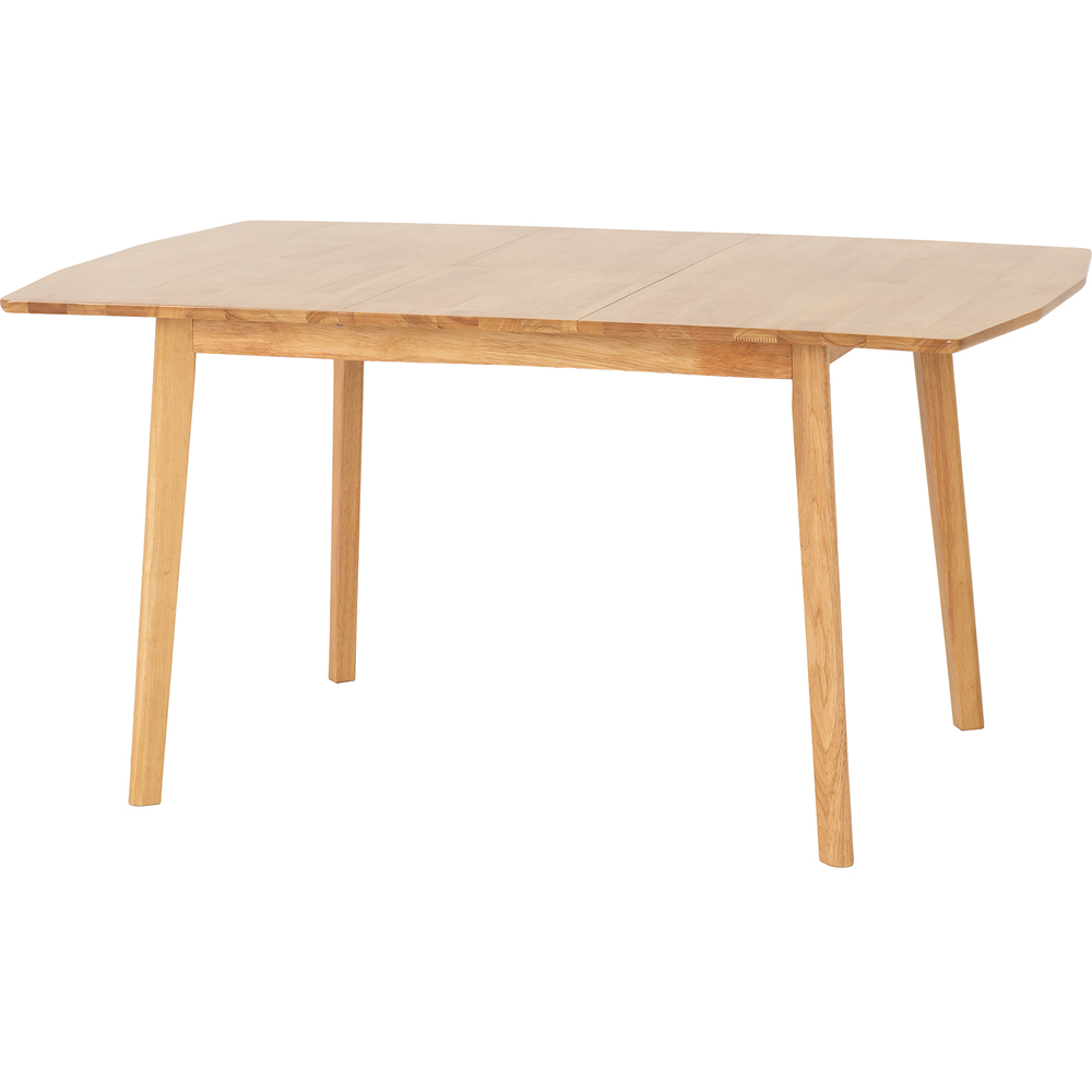 Seconique Emery 6 Seater 115-150cm Extending Dining Table Natural Oak Effect Image 4