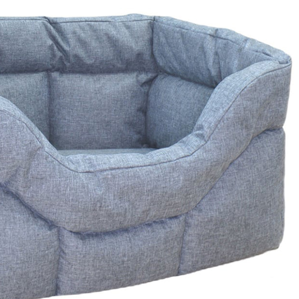 P&L XL Grey Heavy Duty Dog Bed Image 4