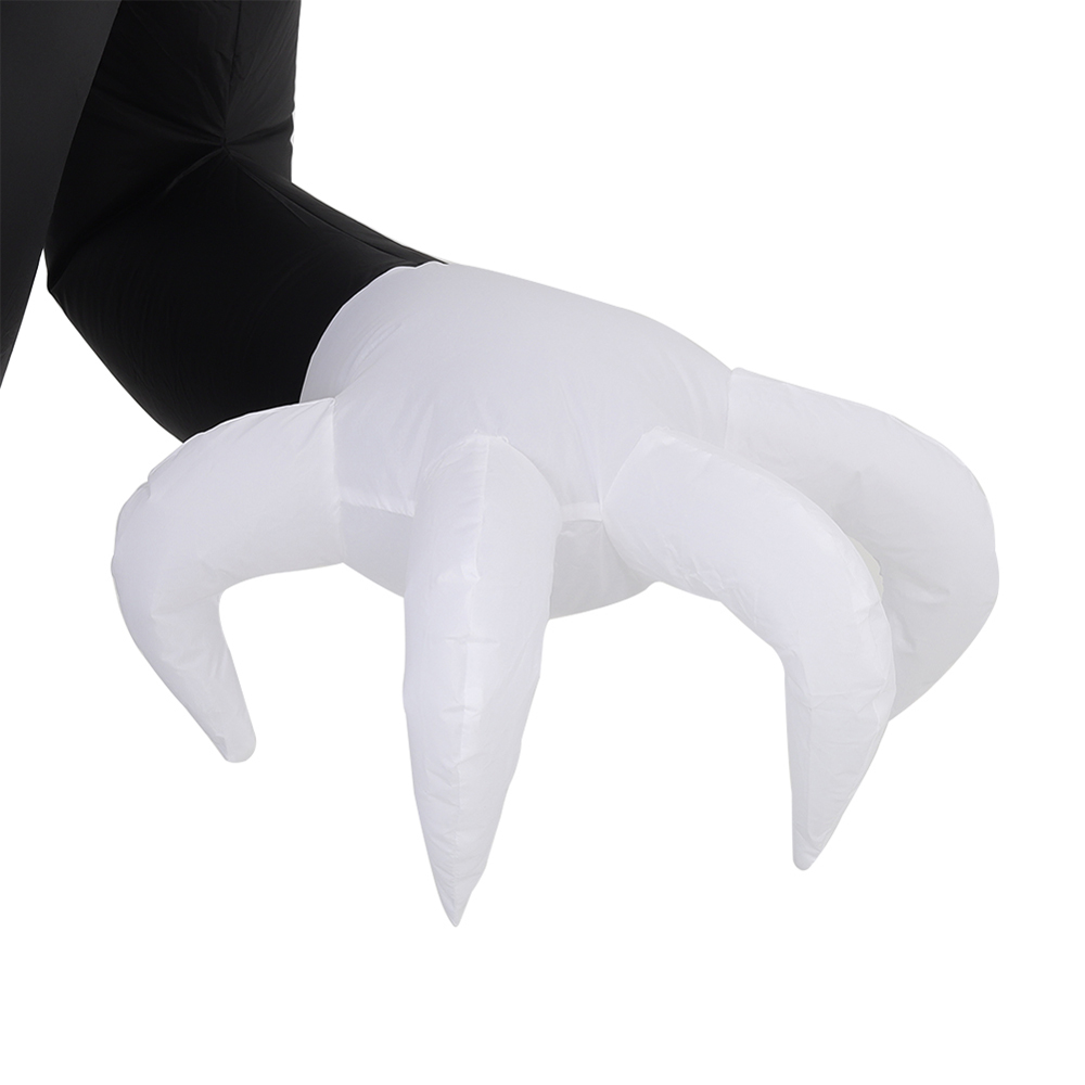 Living and Home Halloween Inflatable Outdoor Ghost with Raising Hands and LED Lights 315cm Image 5