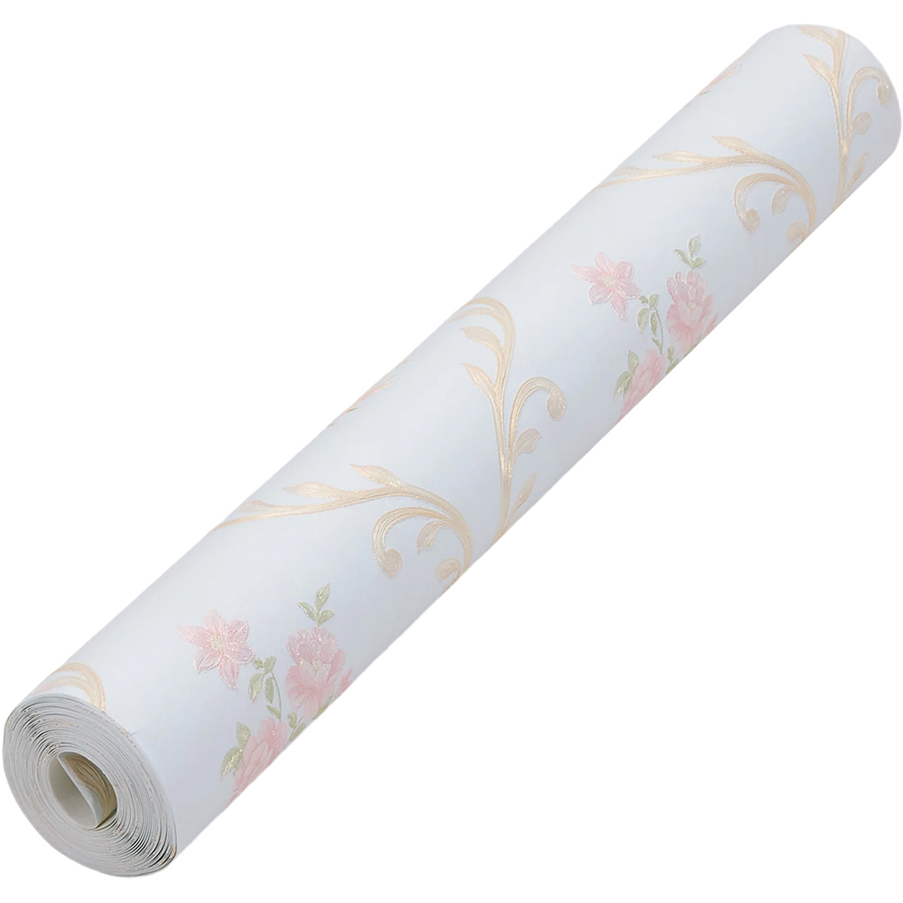 Living and Home Multicolour 3D Embossed Non-Woven Wallpaper Roll 950 x 53cm Image 3