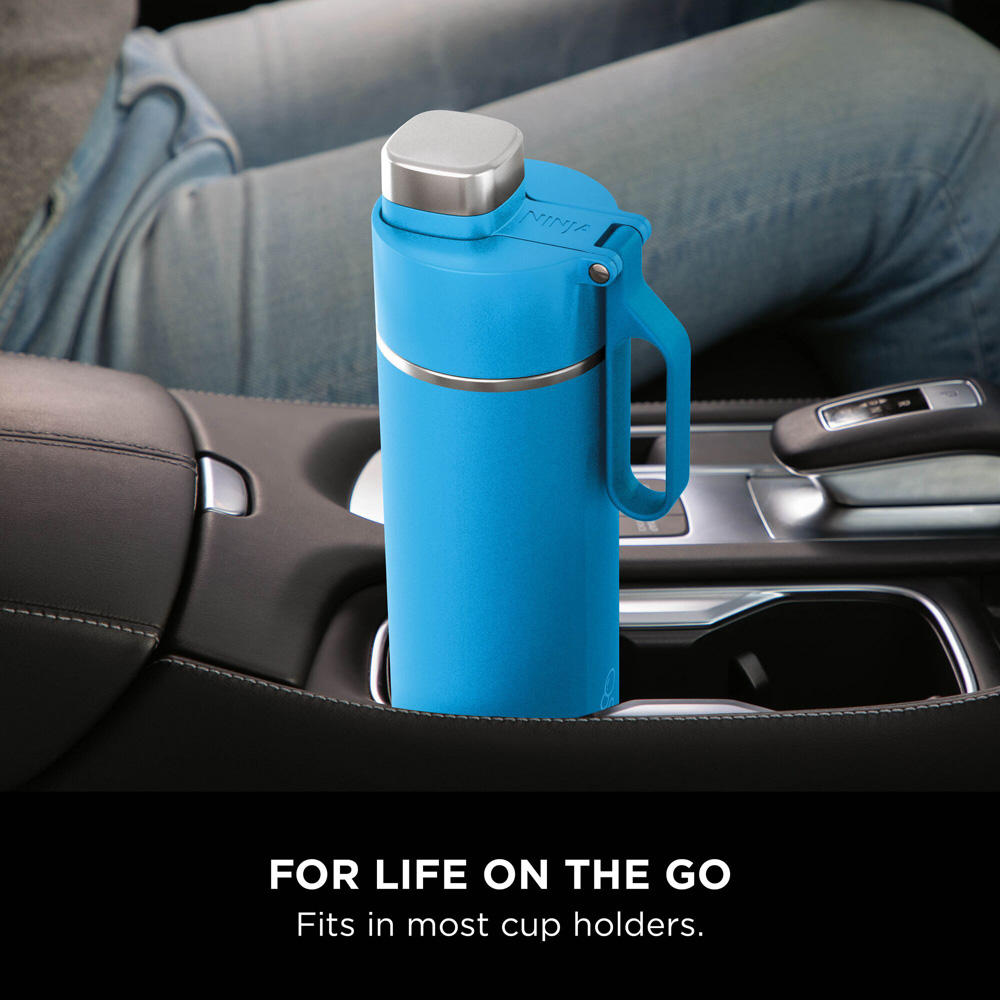 Ninja Thirsti Tropical Blue Travel Bottle 700ml Image 3