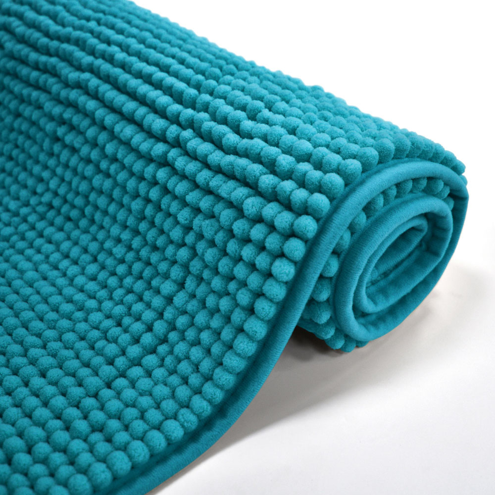 Mayfair Jade Shaggy Noodle Bath Mat 50 x 80cm Image 5