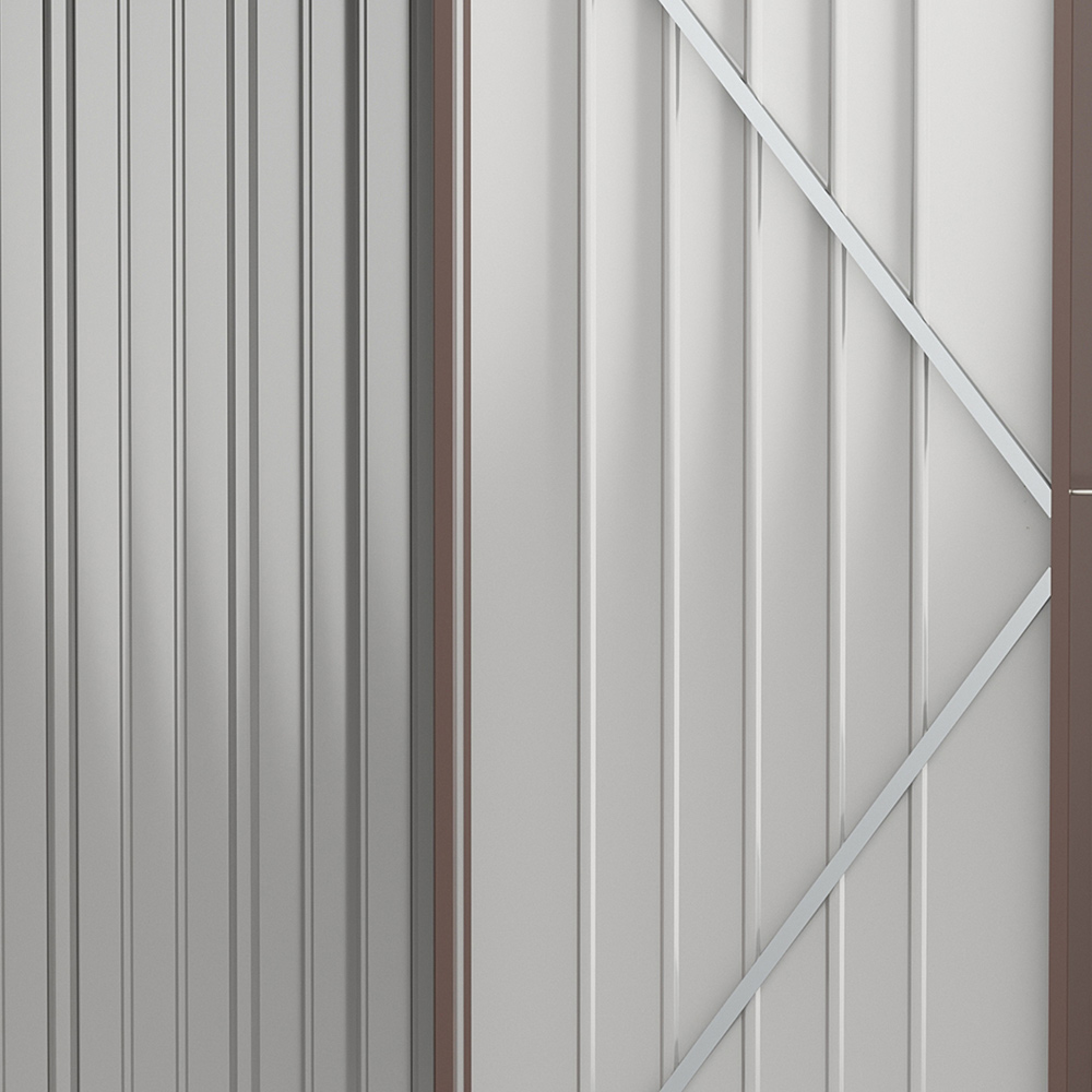 Outsunny Outdoor Steel Shed Image 4