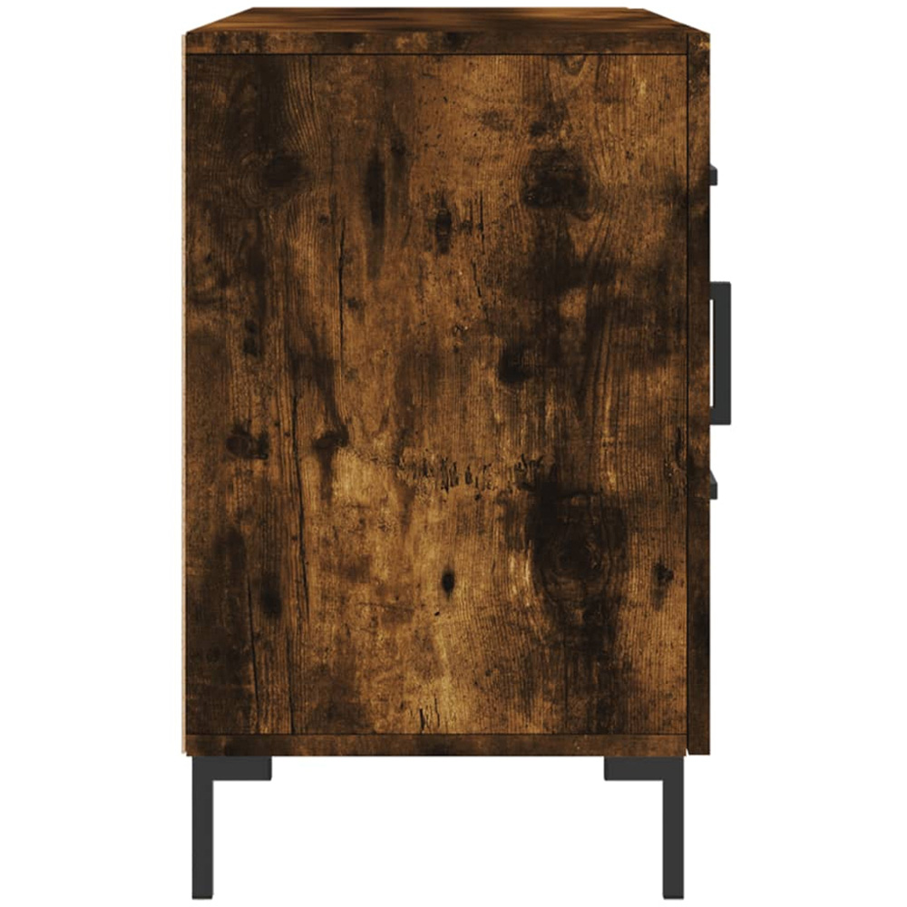 vidaXL 2 Door 2 Drawer Brown Sideboard Image 7