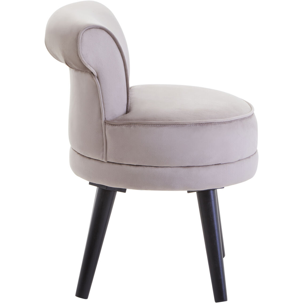 Premier Housewares Kids Loretta Mink Velvet Chair Image 3
