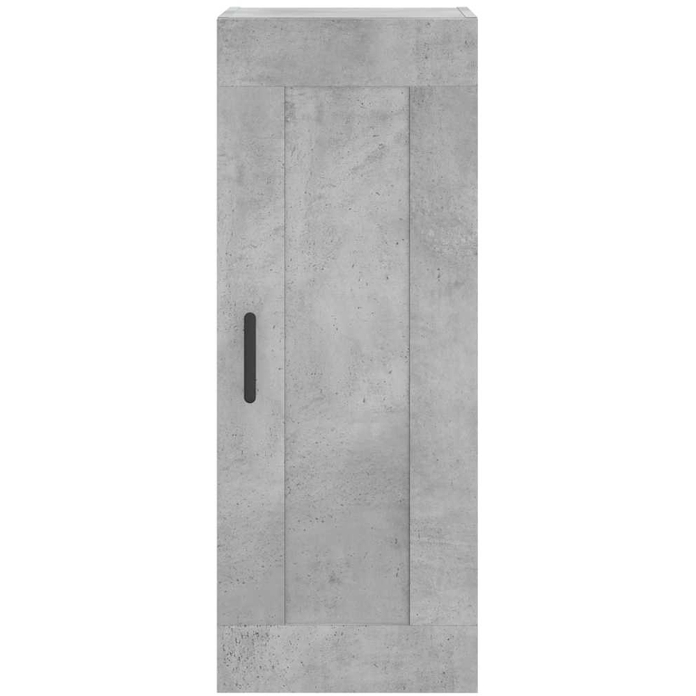 vidaXL 2 Door Concrete Grey Highboard Image 7