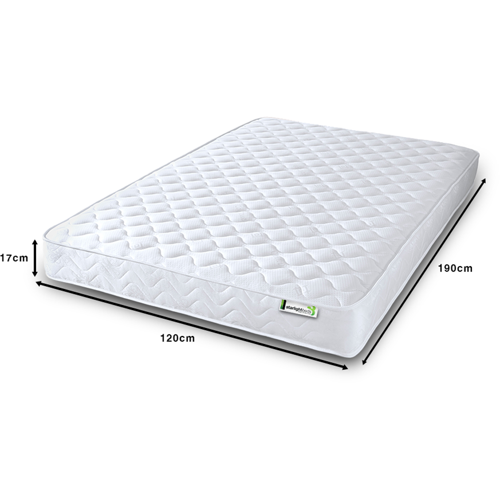 Starlight Beds Wellington Small Double Memory Foam and Open Coil Spring Mattress Image 5