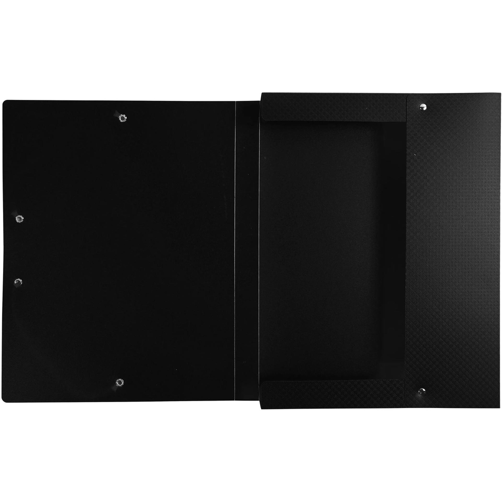 Exacompta Opak Exabox A4 Black Filing Box 25mm 8 Pack Image 2