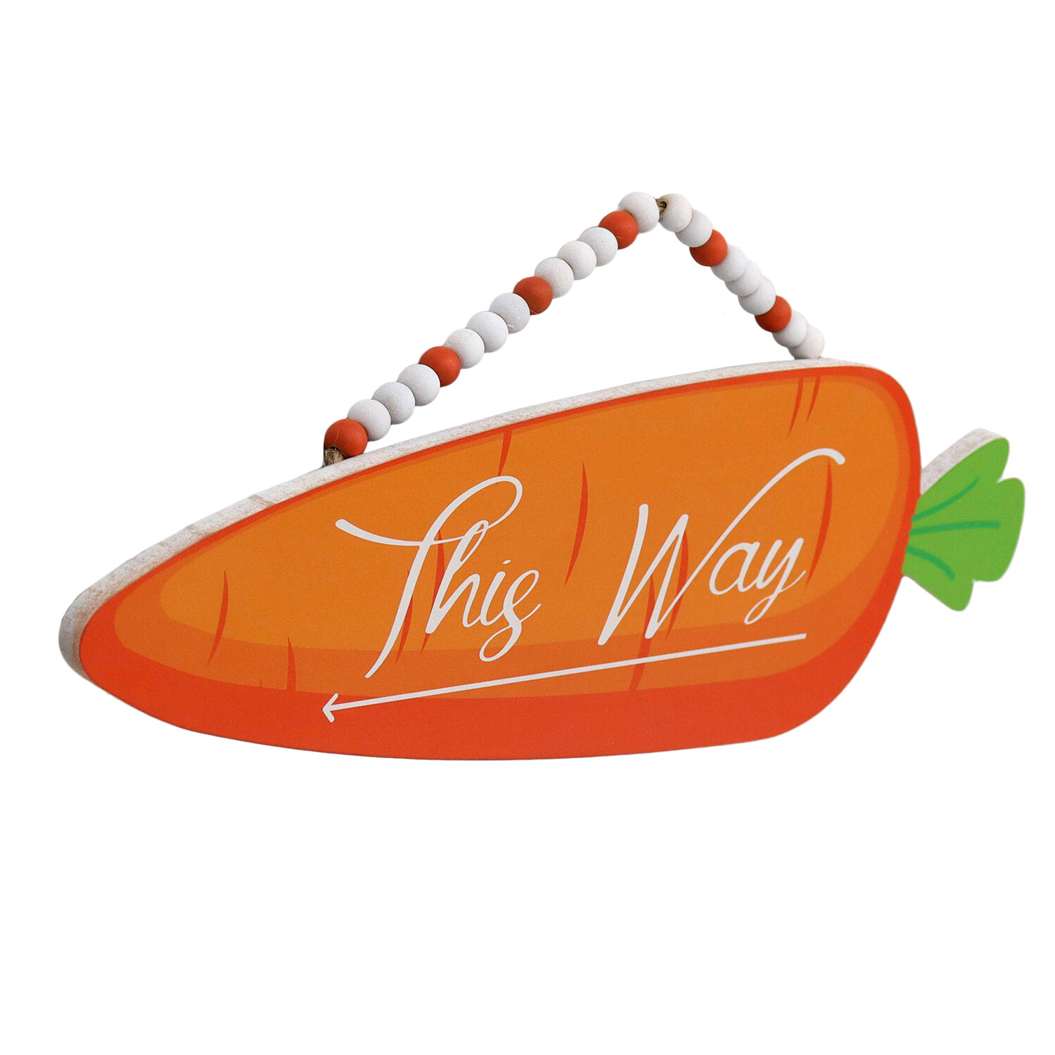 This Way Carrot Hanging Sign Image 2