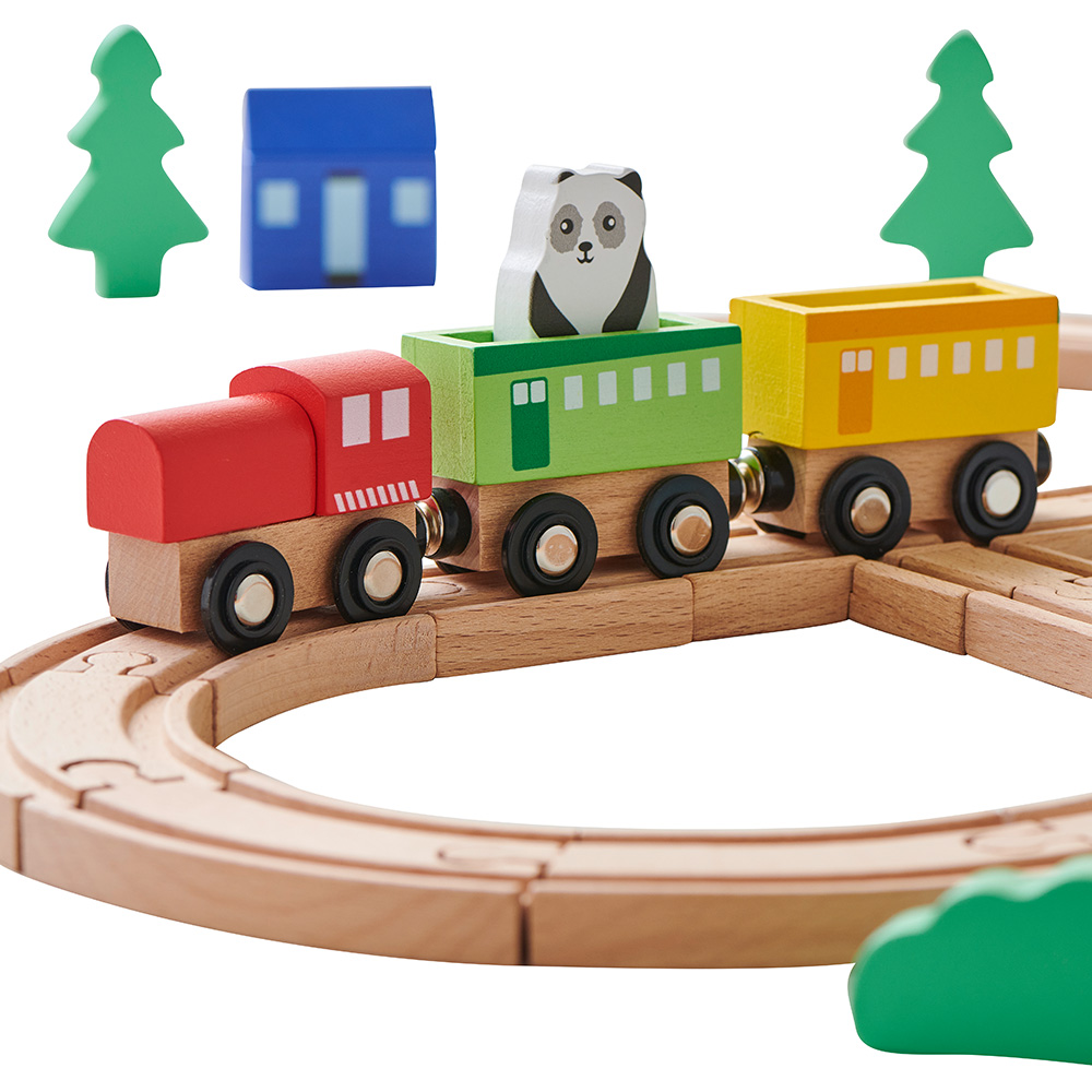 Wilko Wooden Train Set Wilko