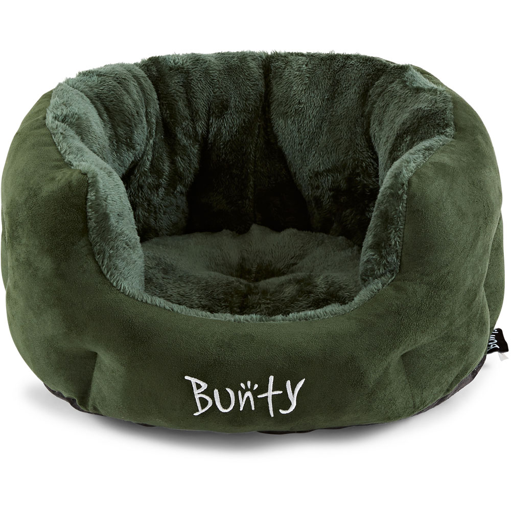 Bunty Polar Small Green Dog Bed Image 1