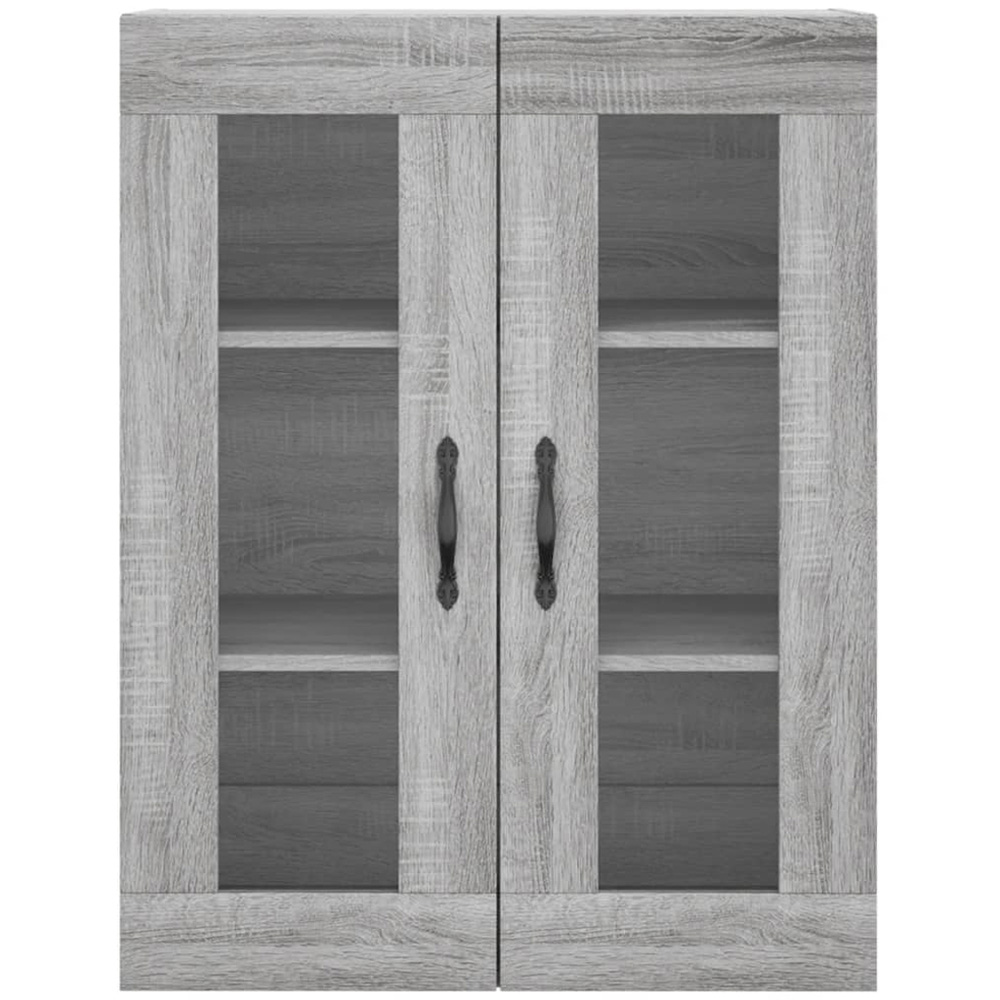 vidaXL 3 Door 3 Drawer Grey Sonoma Highboard Image 6