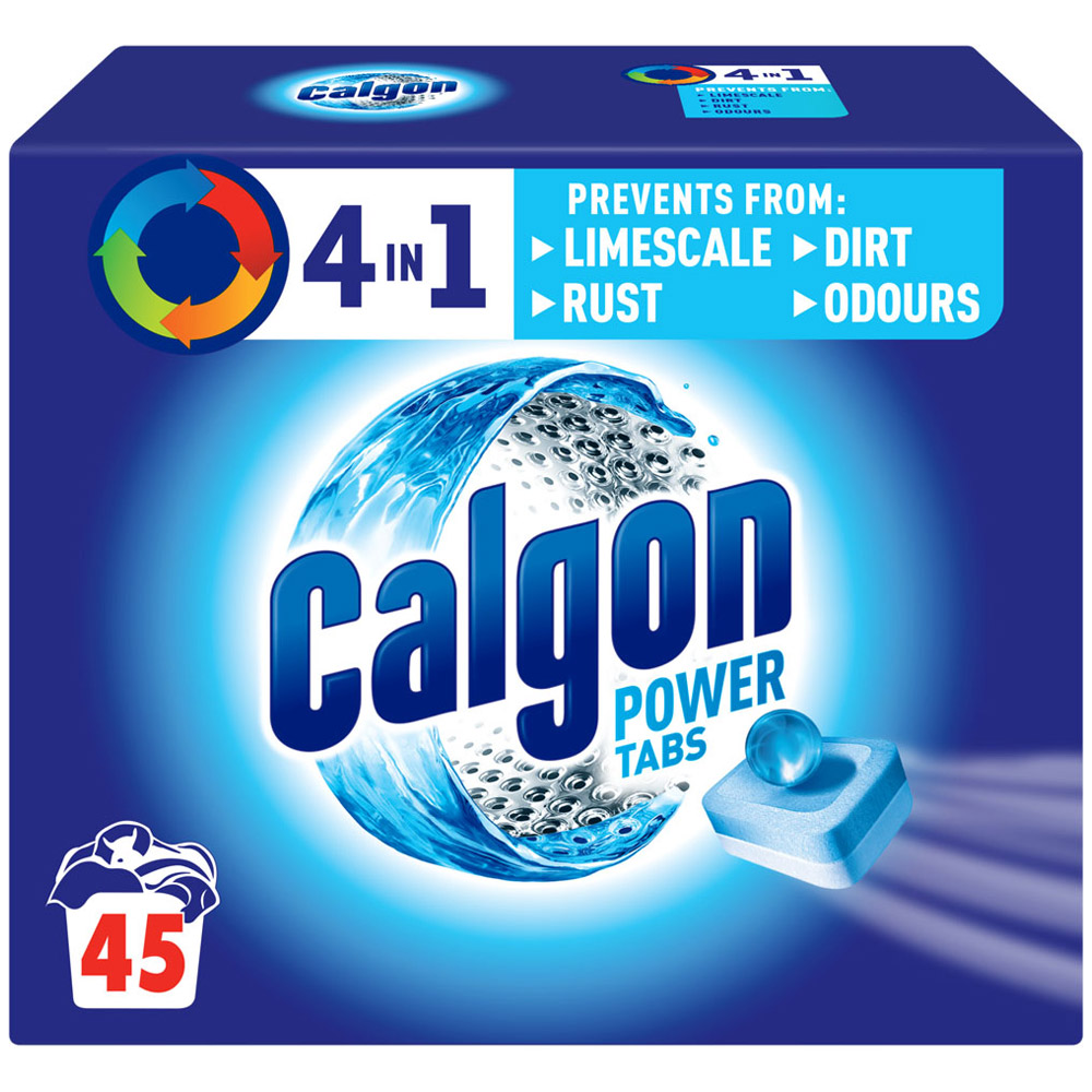 Calgon 4 in 1 Water Softener Powerball Tablet 45 Pack Image