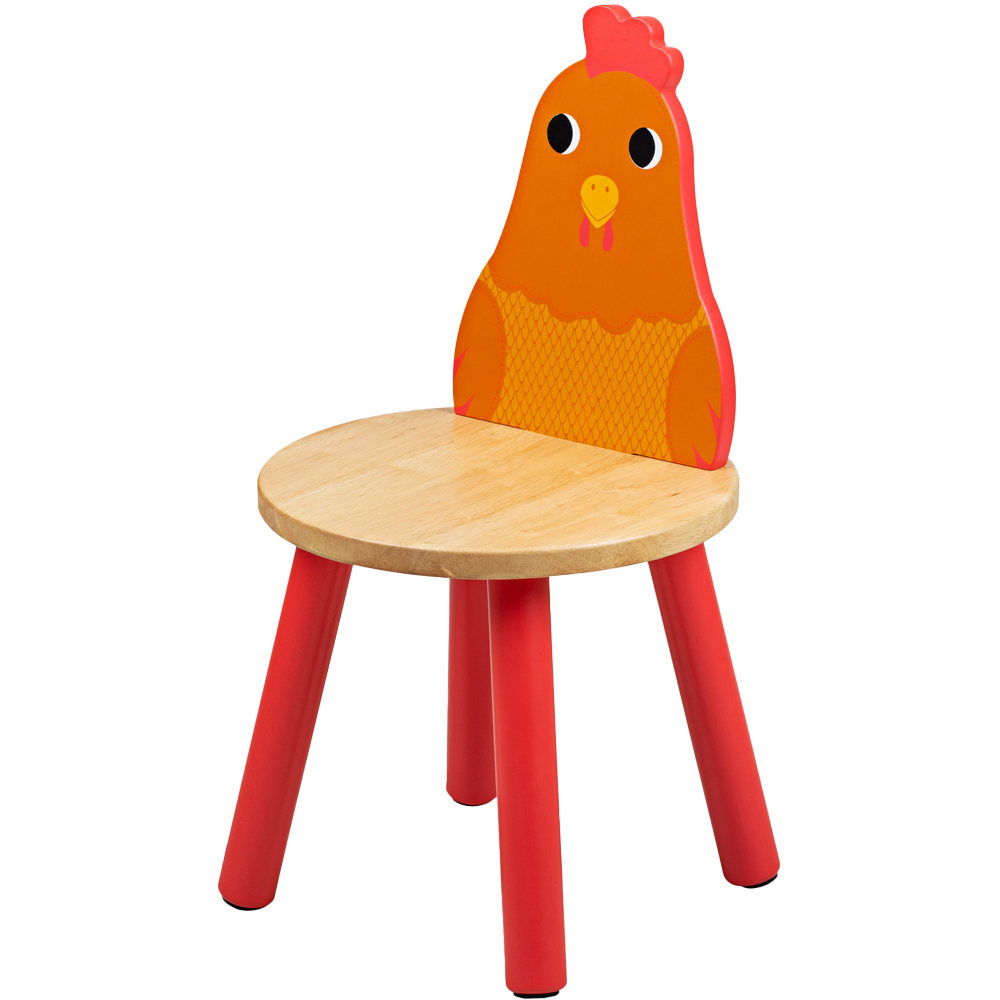 Tidlo Wooden Chicken Chair Image 2