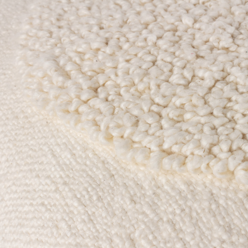 Hoem Almo Ecru Woven Cushion Image 5