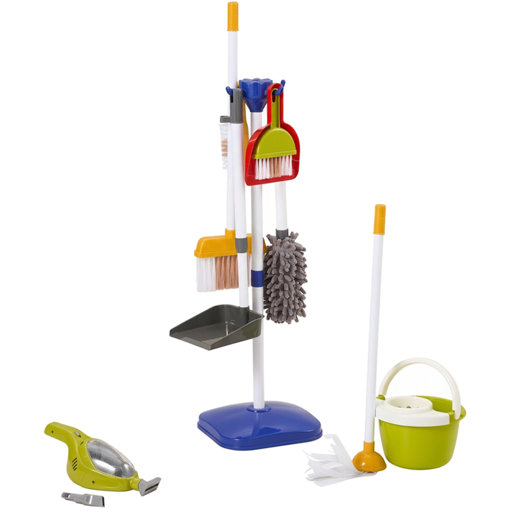 H&O Direct Kids 17 Piece Cleaning Pretend Play Set Image 1