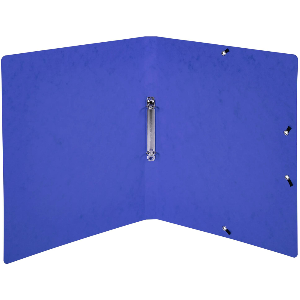 Exacompta A4 Blue 2R Ring Elasticated Ring Binder 15mm 10 Pack Image 2