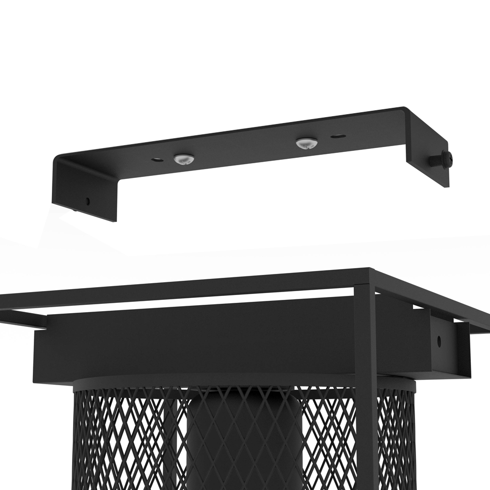 EGLO Catterick Black Mesh Ceiling Light Wilko