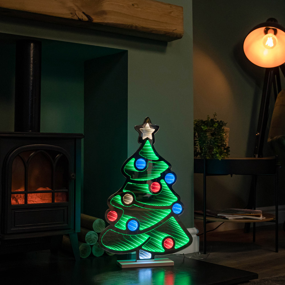 Samuel Alexander Light Up Christmas Tree Infinity Decoration 60cm Image 8