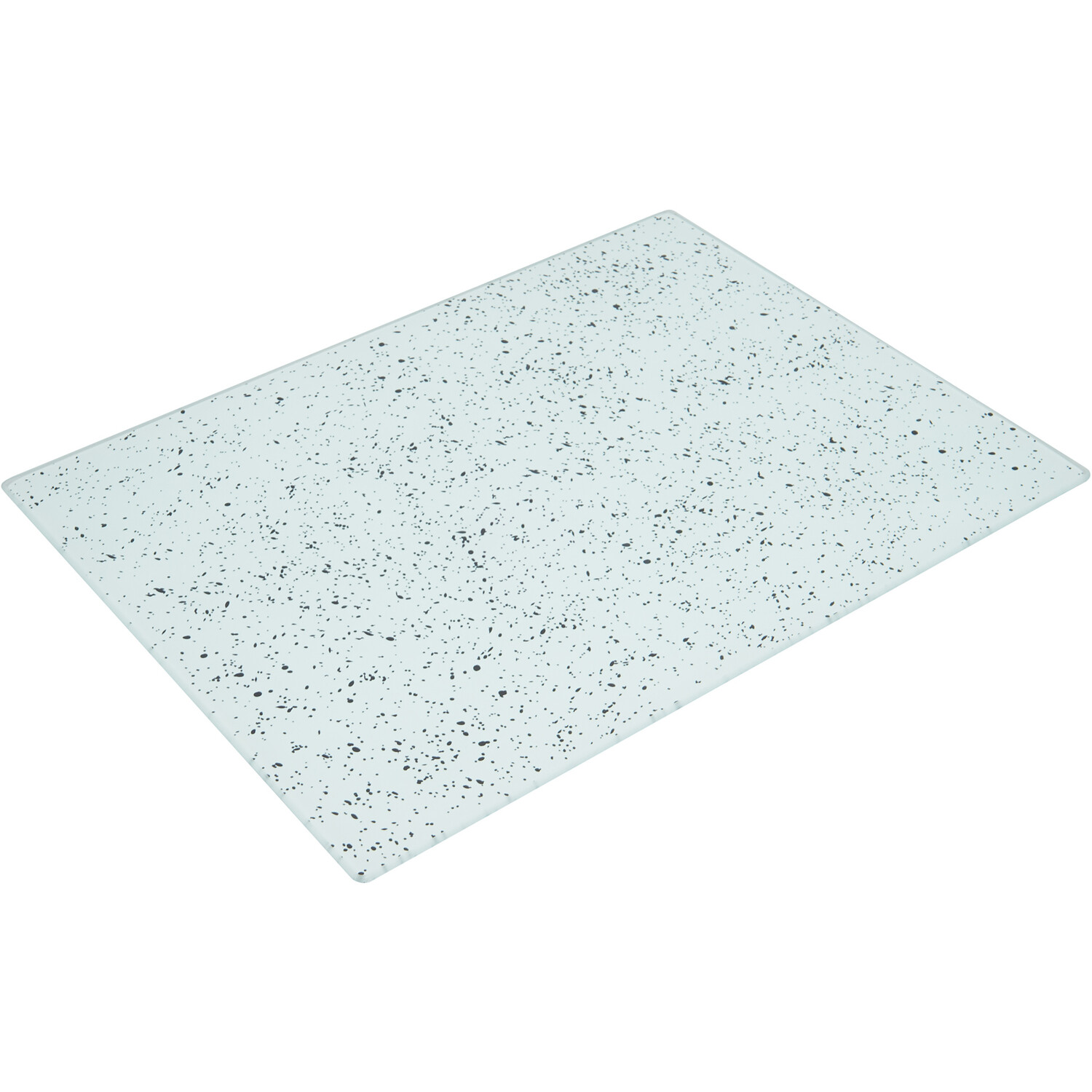 Speckle Glass Worktop Saver - Clear Image 1
