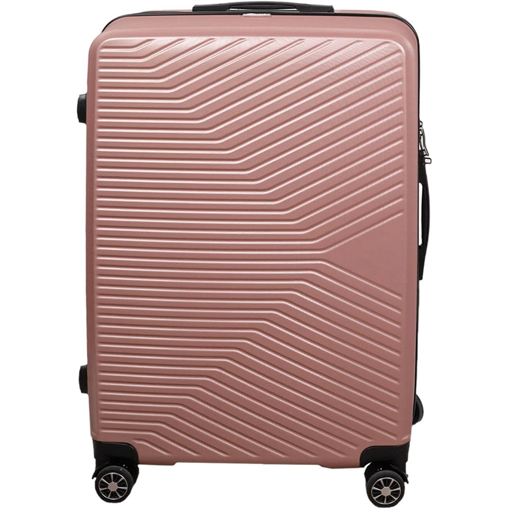 Alivio Set of 3 Rose Gold Hard Shell Luggage Suitcase Image 3