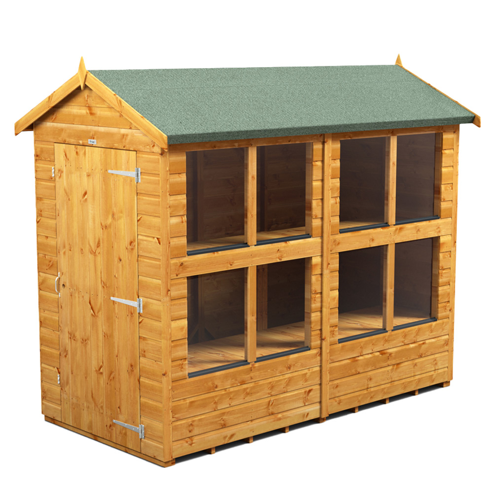 Power 8 x 4ft Apex Potting Shed Image 1