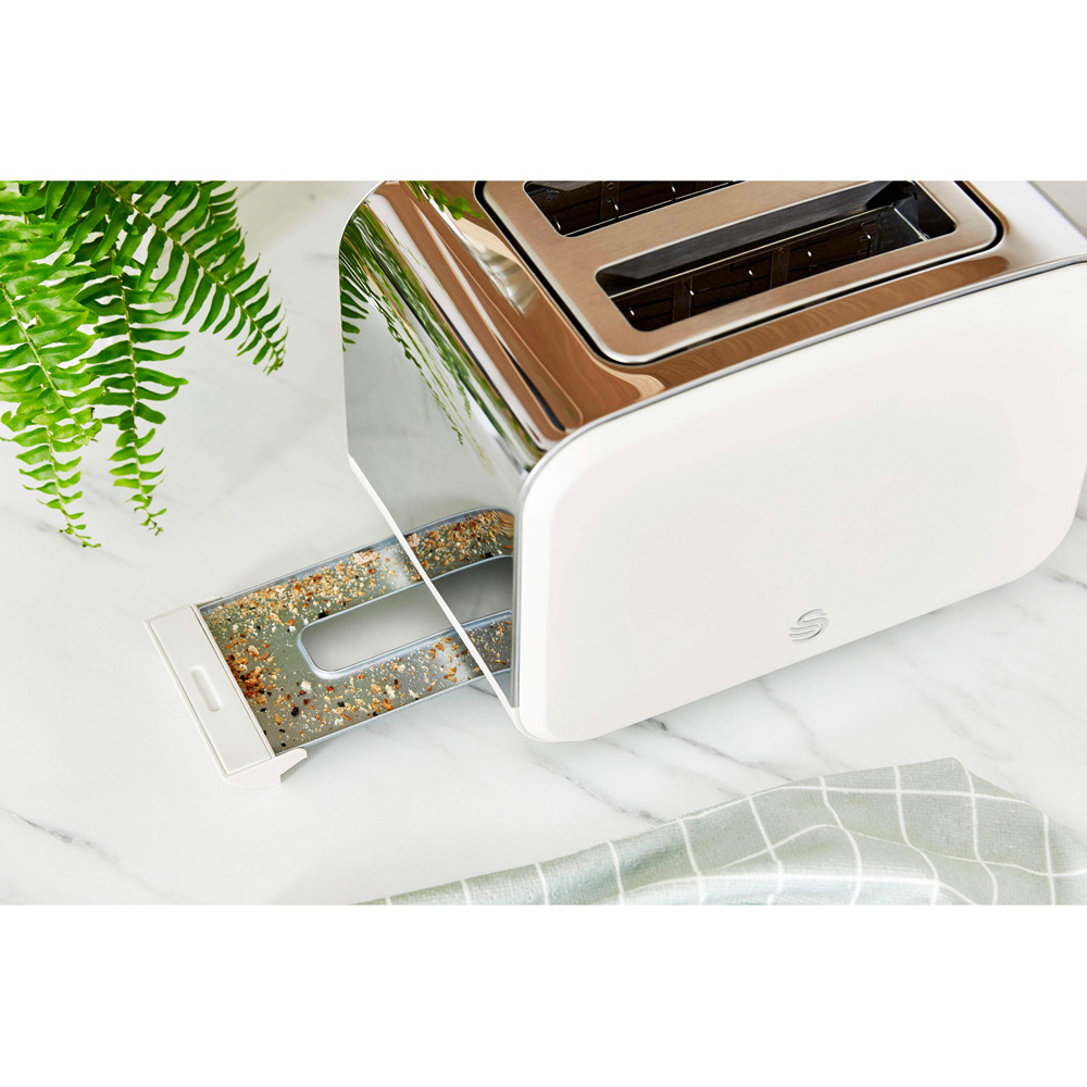 Swan Nordic EEJB150 White 2 Slice Toaster and 1.7L Kettle Bundle Image 6