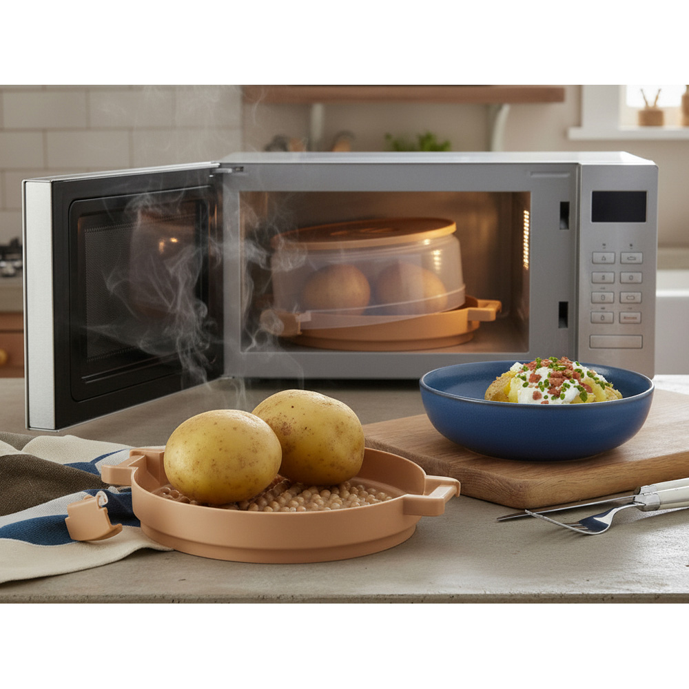 Avilo Jacket Potato Microwave Cooking Stand Image 2