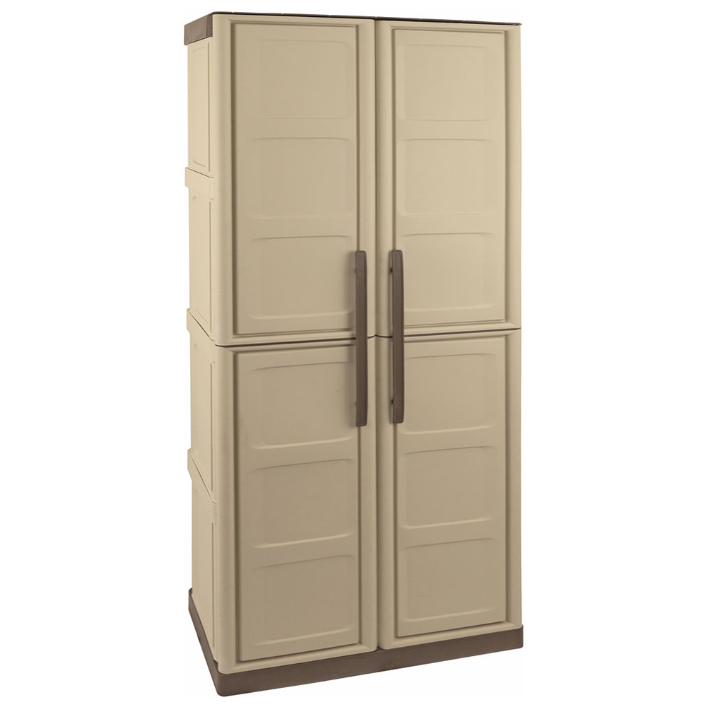 Shire 5.5 x 2.4ft Large Storage Cupboard Image 1