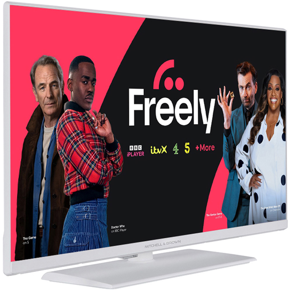 Mitchell & Brown 40 inch Full HD TiVo White Smart TV with Centre Stand and Freely Image 3