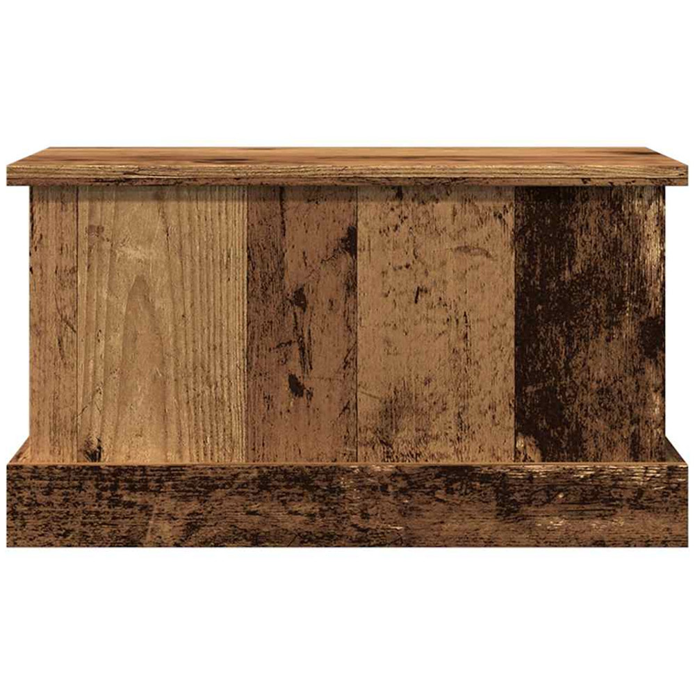 vidaXL Artisan Oak Storage Box with Lift Top Lid Image 5