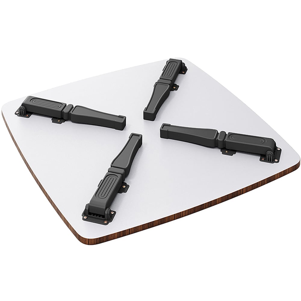Living and Home Brown Foldable Coffee Table Image 4