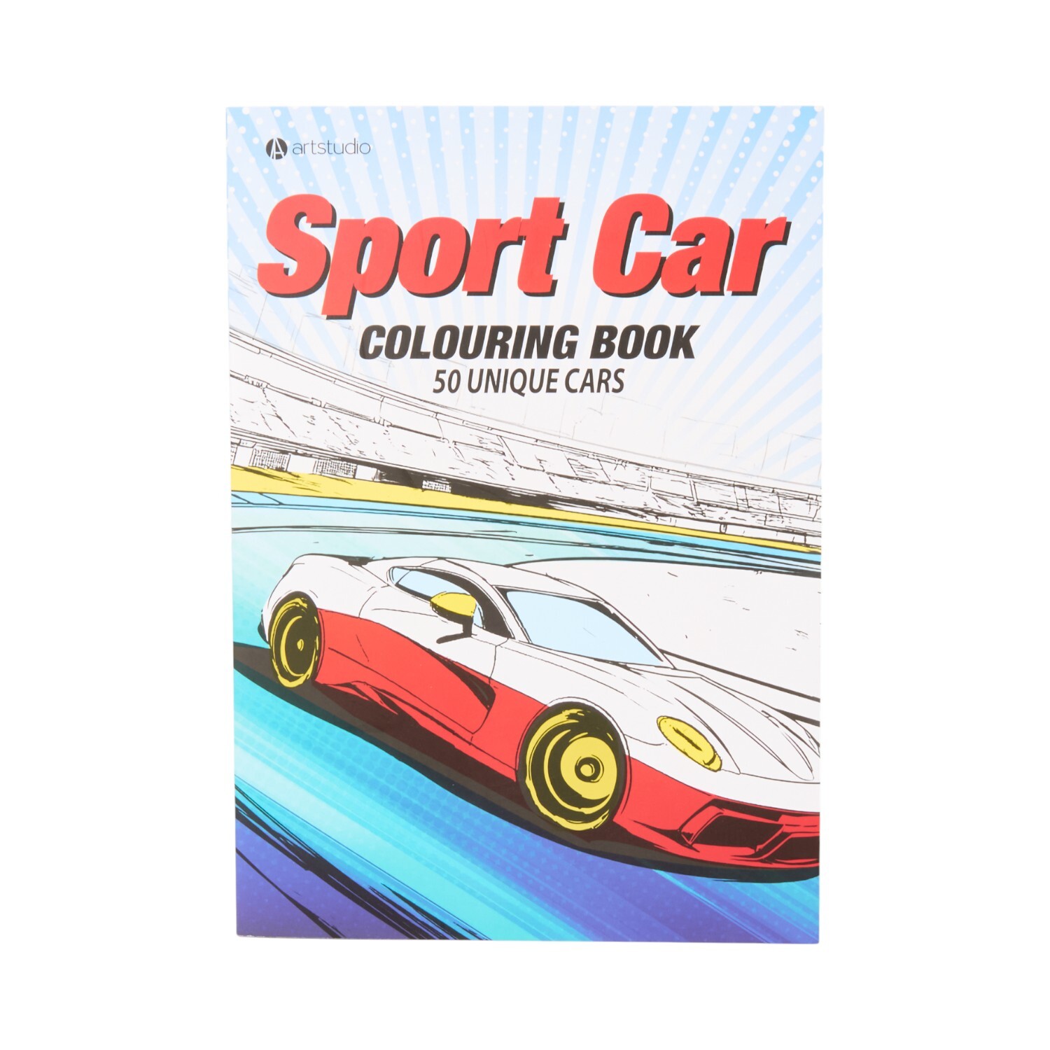 Colour Your Own Sport Car Book Image 1