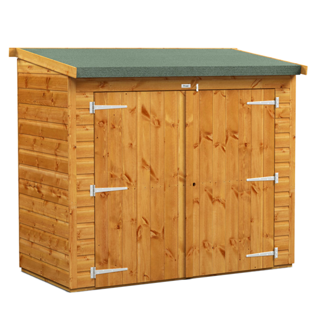 Power Sheds 6 x 3ft Pent Bike Shed Image 1