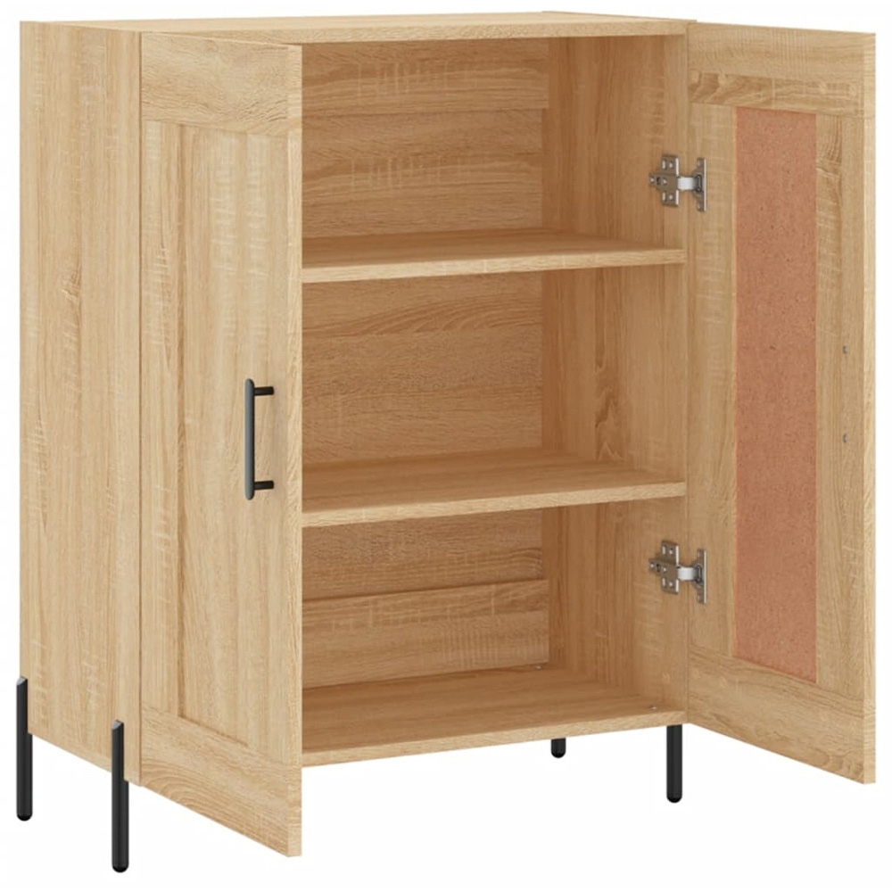 vidaXL 2 Door Sonoma Oak Sideboard Image 6
