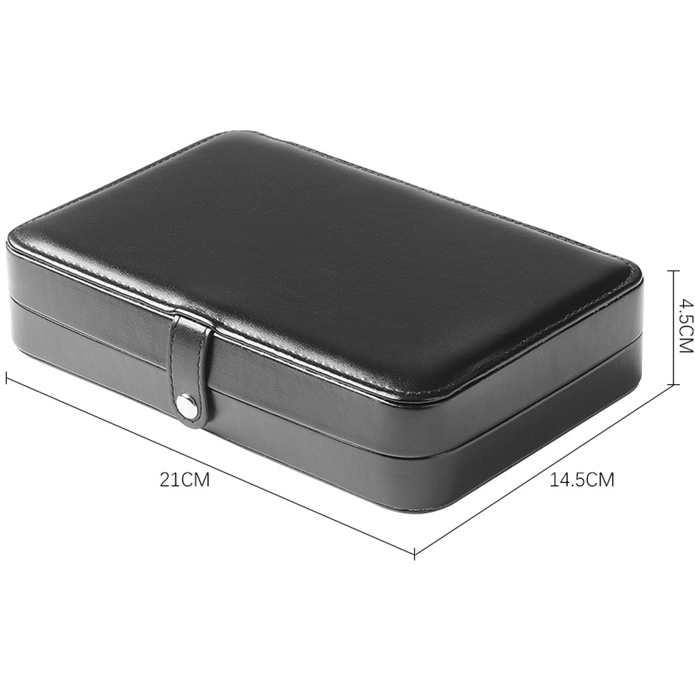H&O Direct Black Travel Jewellery Box Image 4