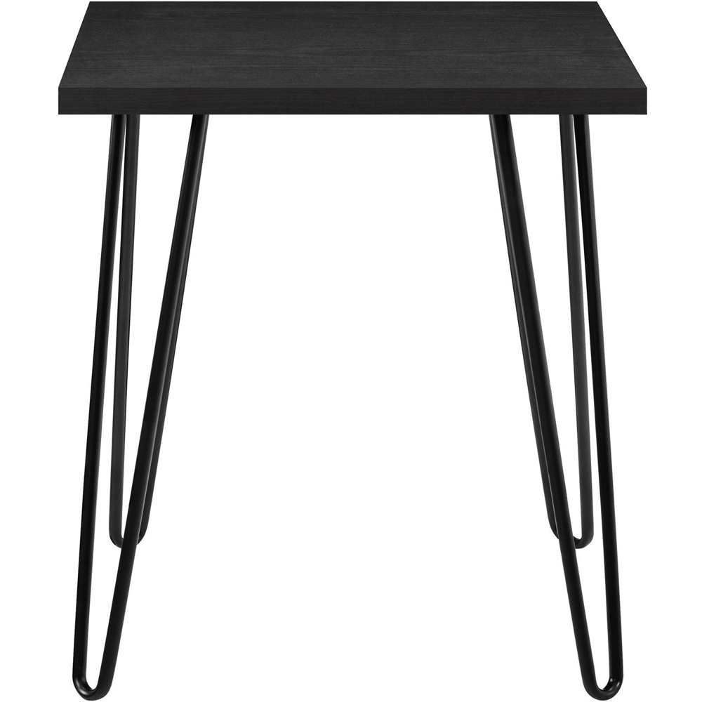 Dorel Owen Black Oak Retro End Table Black Image 3