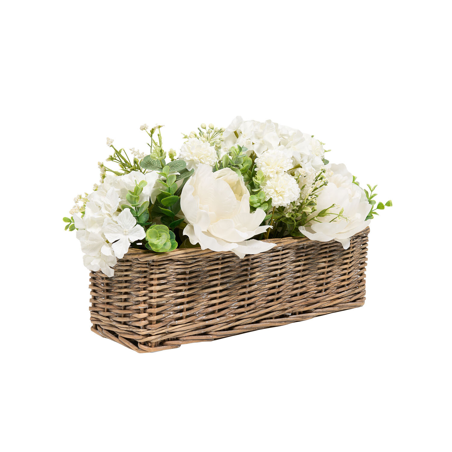 Peony Basket Arrangement 50cm Image 2