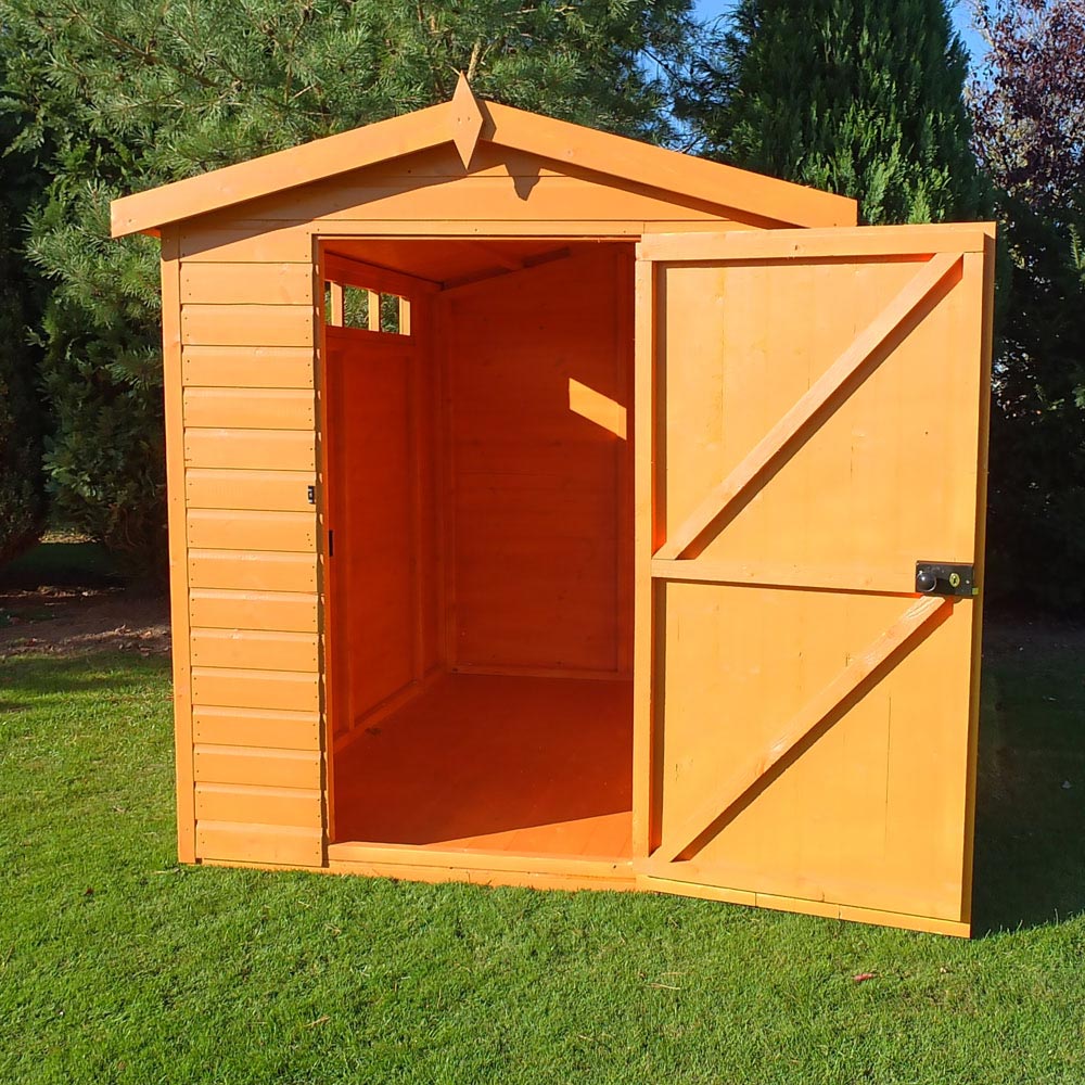 Shire 8 x 6ft Dip Treated Shiplap Apex Shed Image 3