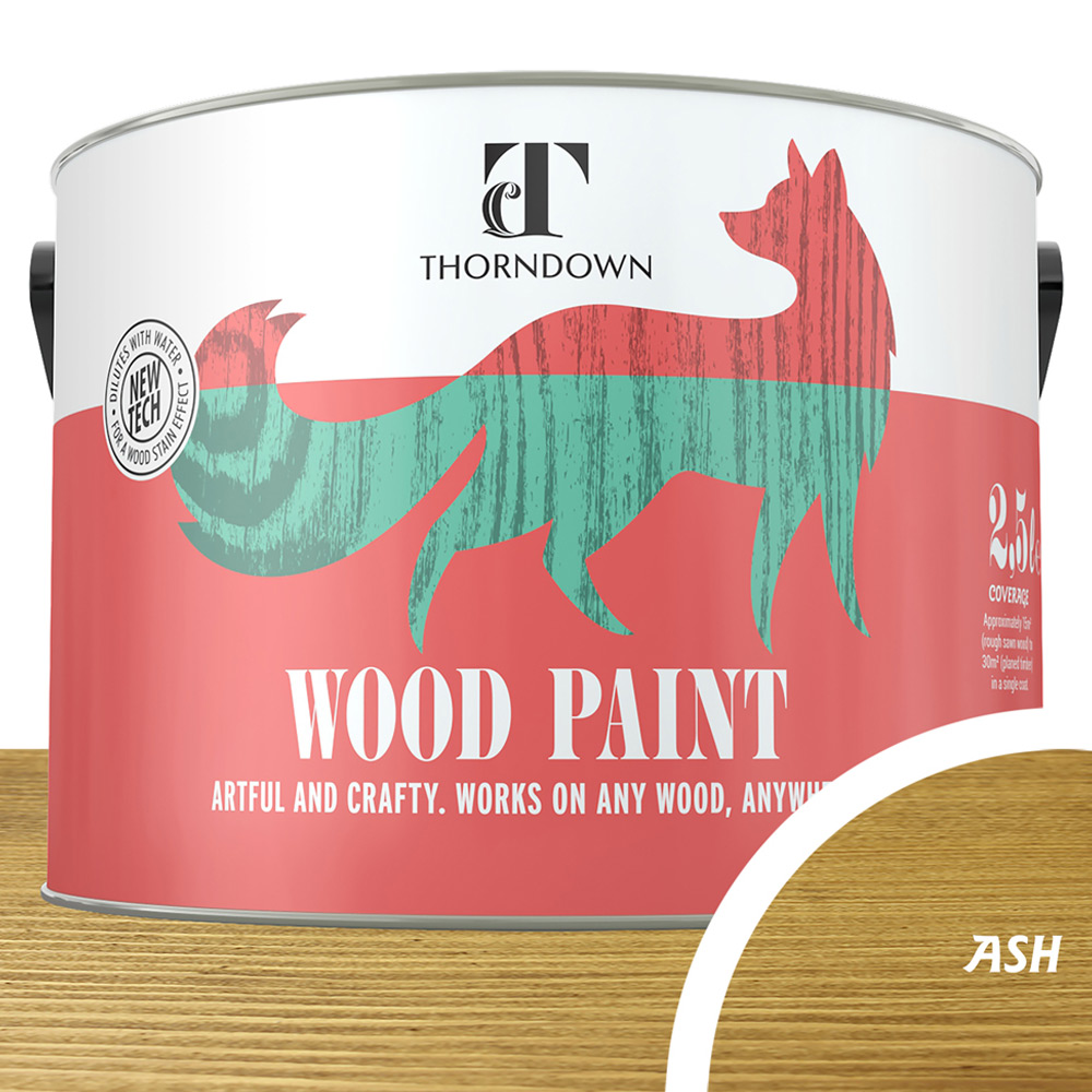 Thorndown Ash Satin Wood Paint 2.5L Image 3