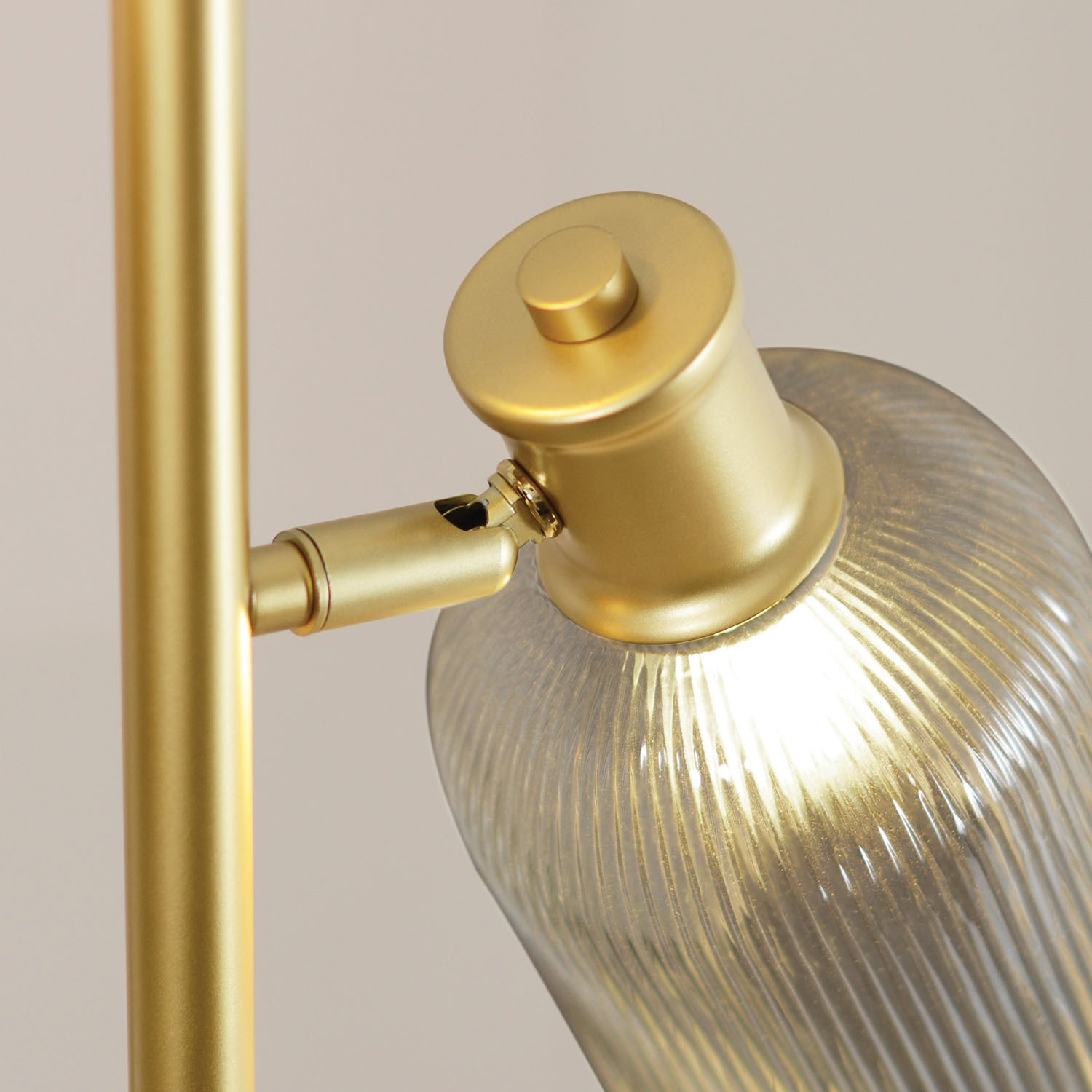 Sorrento Gold 2 Light Floor Lamp Image 5