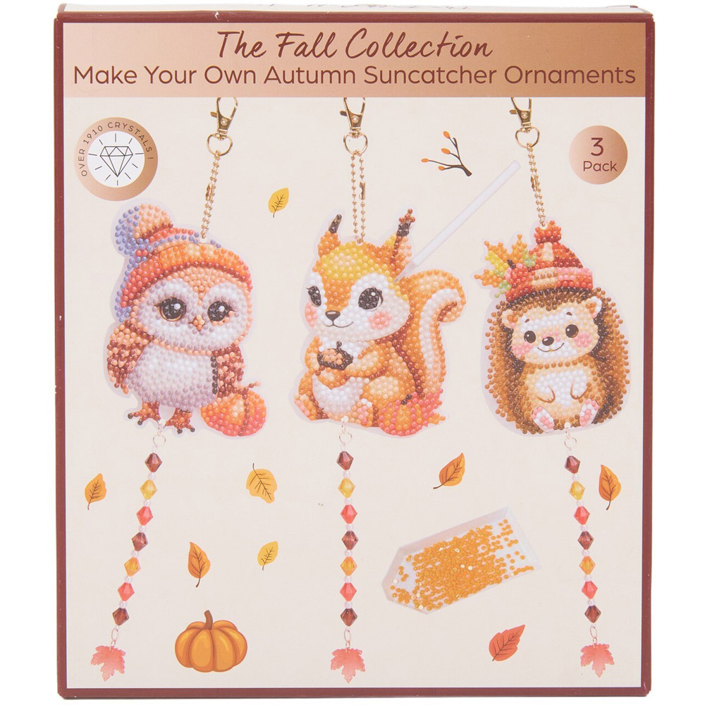 Make Your Own Autumn Suncatcher Ornaments Kit Image 6