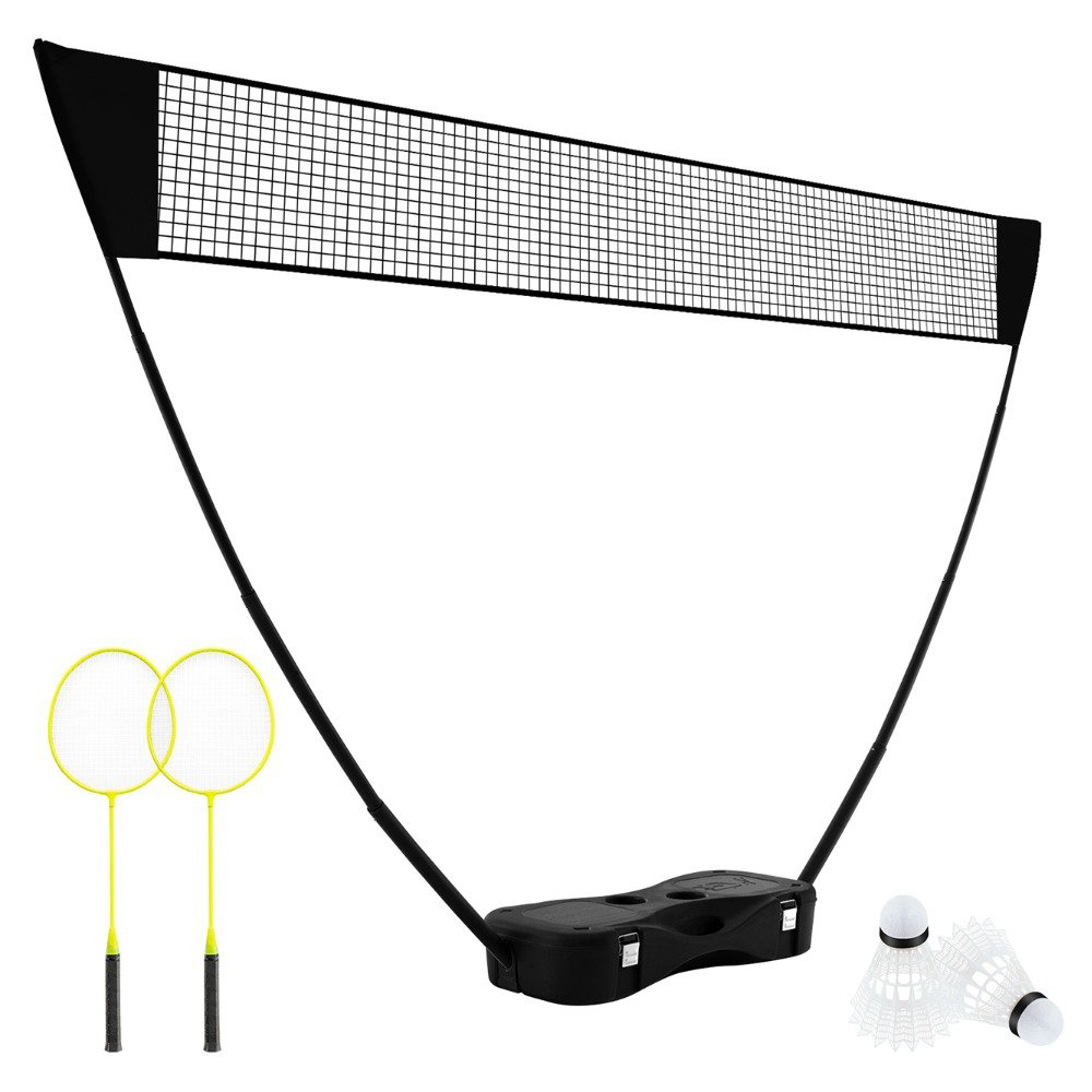 Costway Black All In One Portable Badminton Net Set Image 3