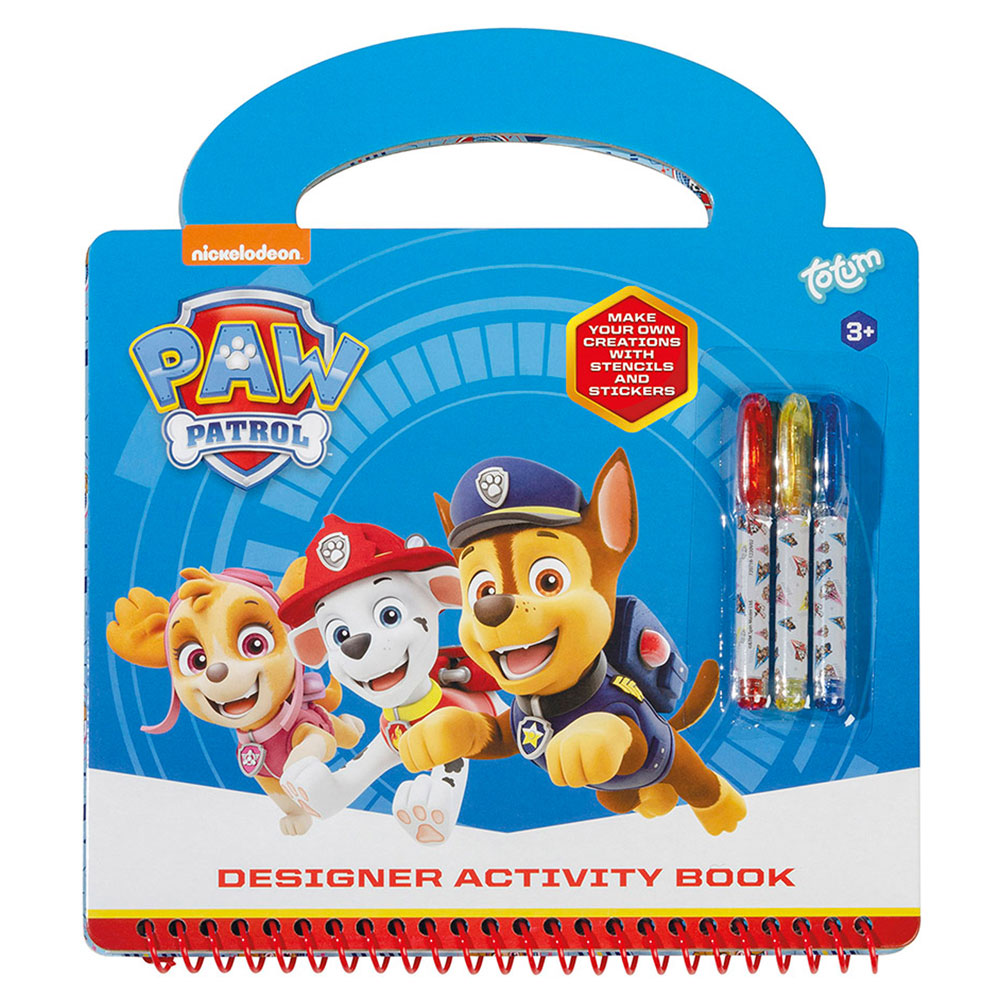 Paw Patrol Designer Activity Book Image 1