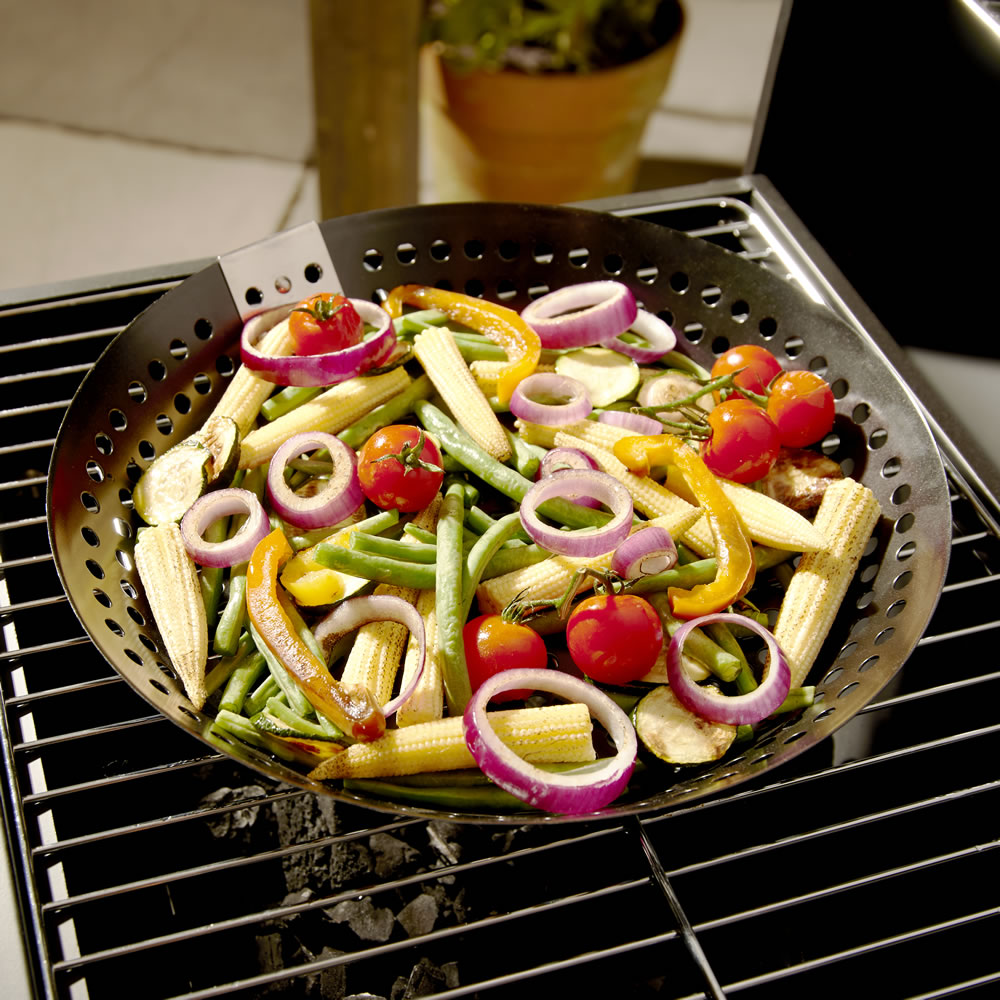 Wilko BBQ Vegetable Grill Pan Wilko