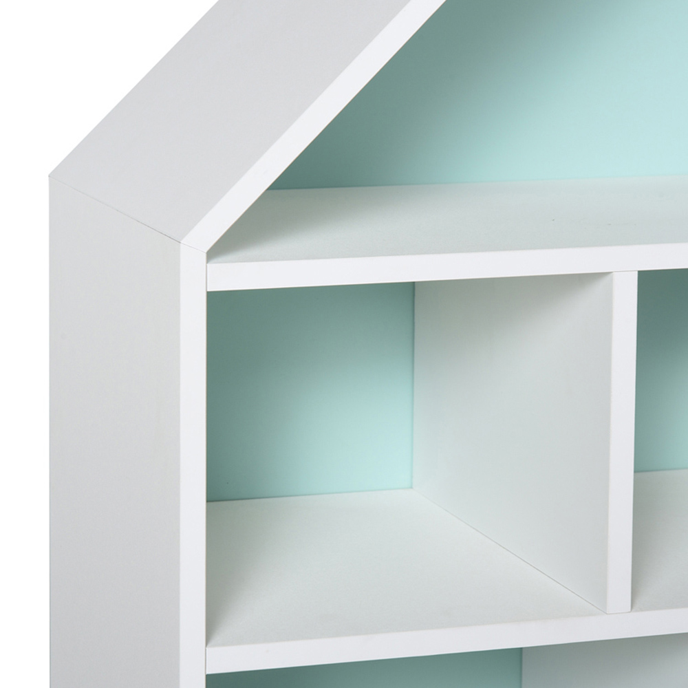 HOMCOM Kids White Storage Cabinet with Drawer Image 4