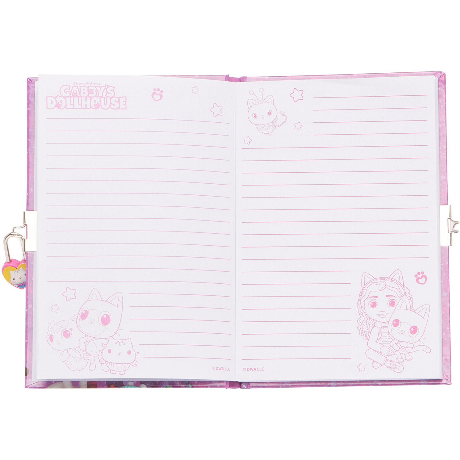 Gabby's Dollhouse Secret Diary Set - Purple Image 4